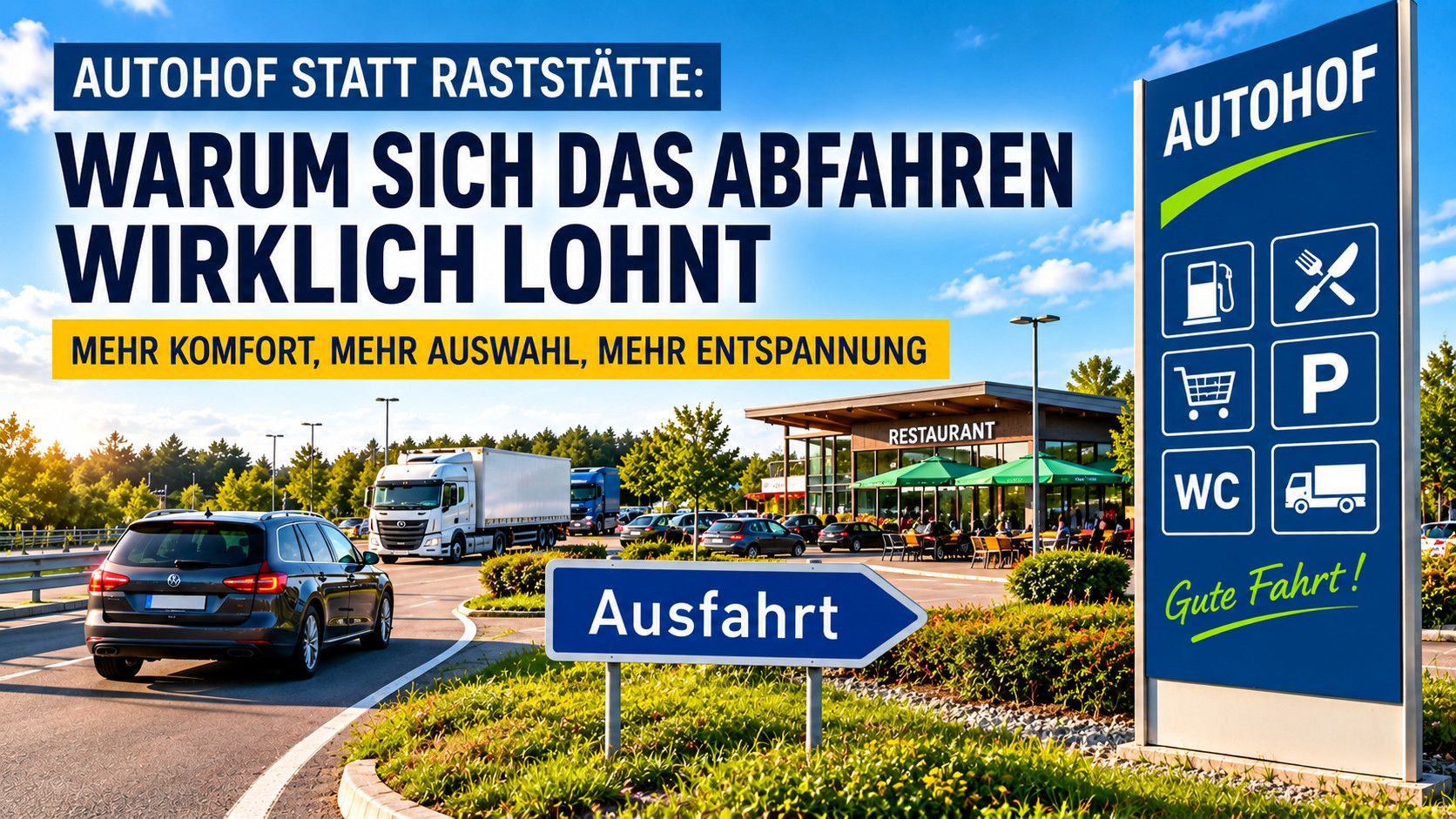 Warum sich ein Besuch auf dem Autohof lohnt – Autohof statt Raststätte